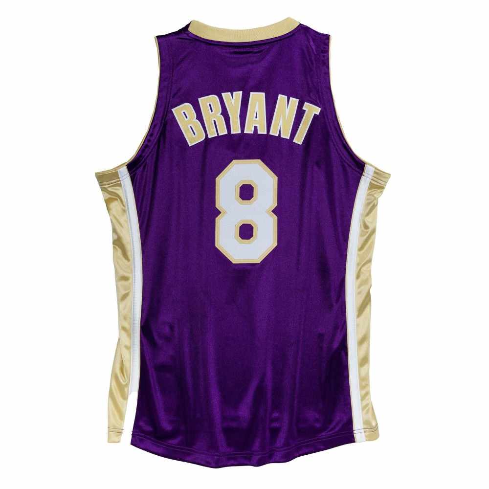 Men's Los Angeles Lakers Kobe Bryant #8 Throwback Purple Hall of Fame Class of 2020 Jersey-Pro Kit Vault | Brand New 26/27 Sports Jerseys